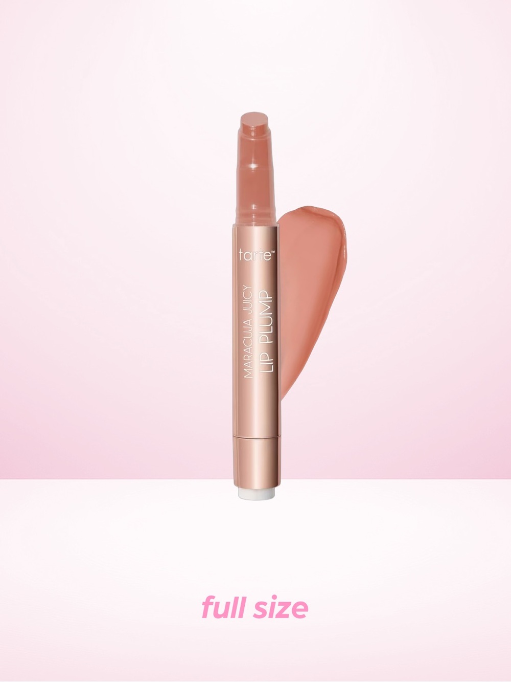 Tarte Maracuja Juicy Lip Plumping Gloss Peachy Beige